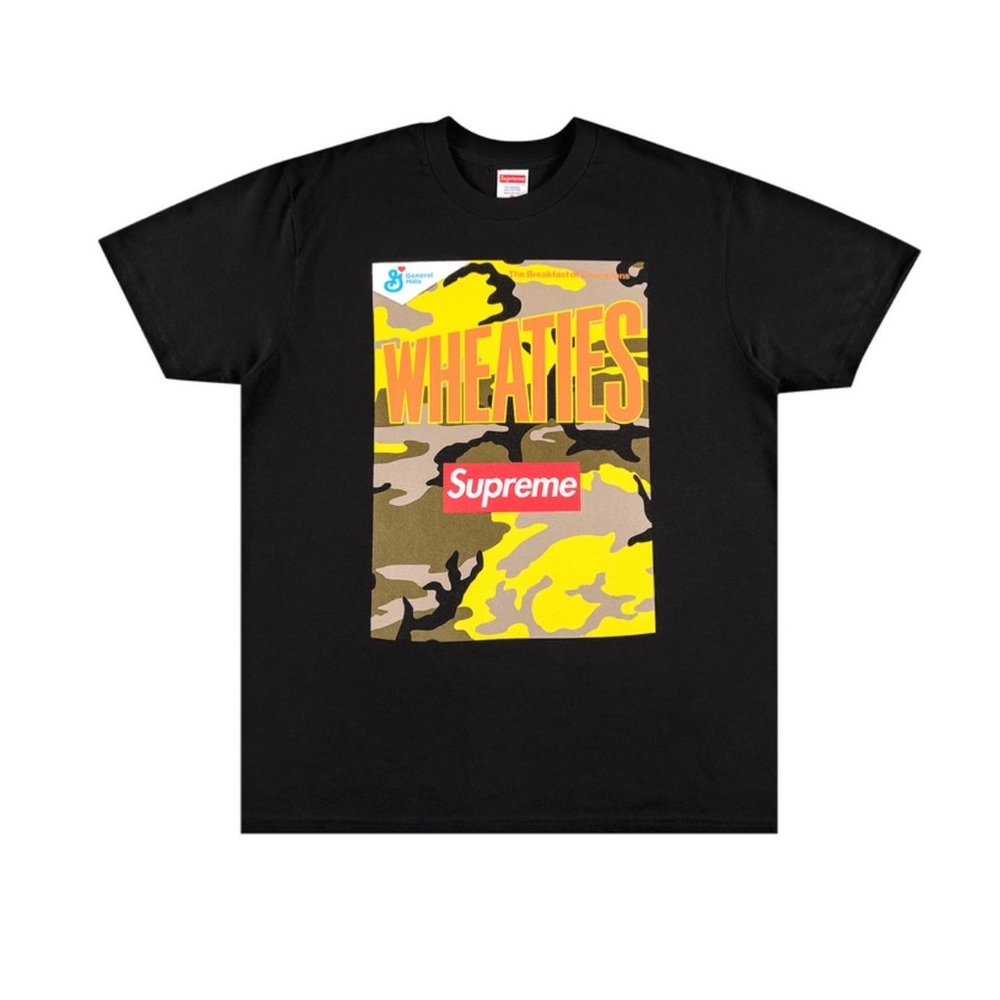 Supreme Wheaties Tee (Black)